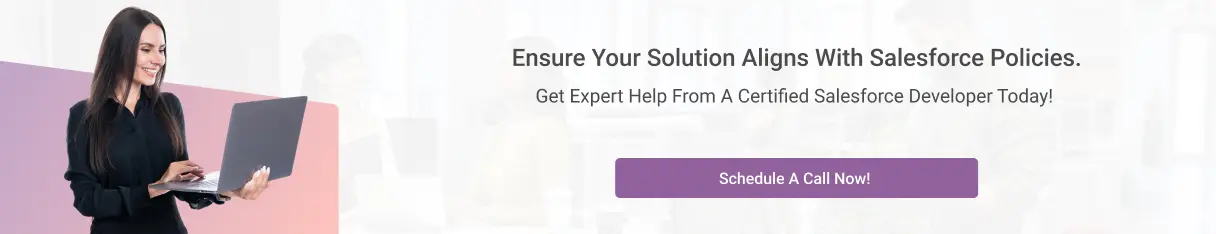 Salesforce AppExchange CTA