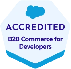 B2B Commerce for Developers badge