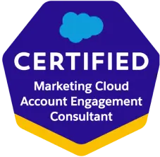 certified marketing cloud account engagement consultant badge