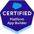 Platform App builder certification badge