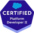 Platform Developer II certification badge